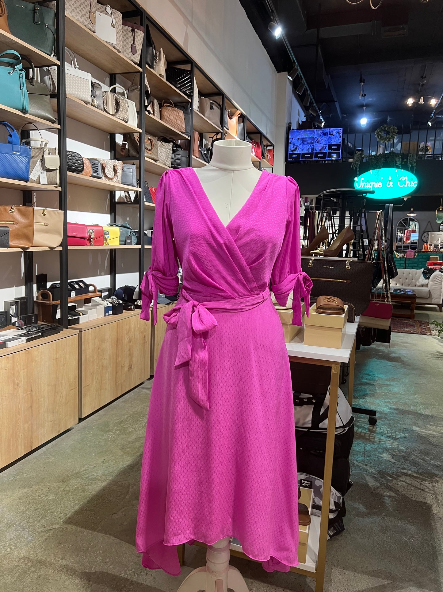 Dkny pink dress