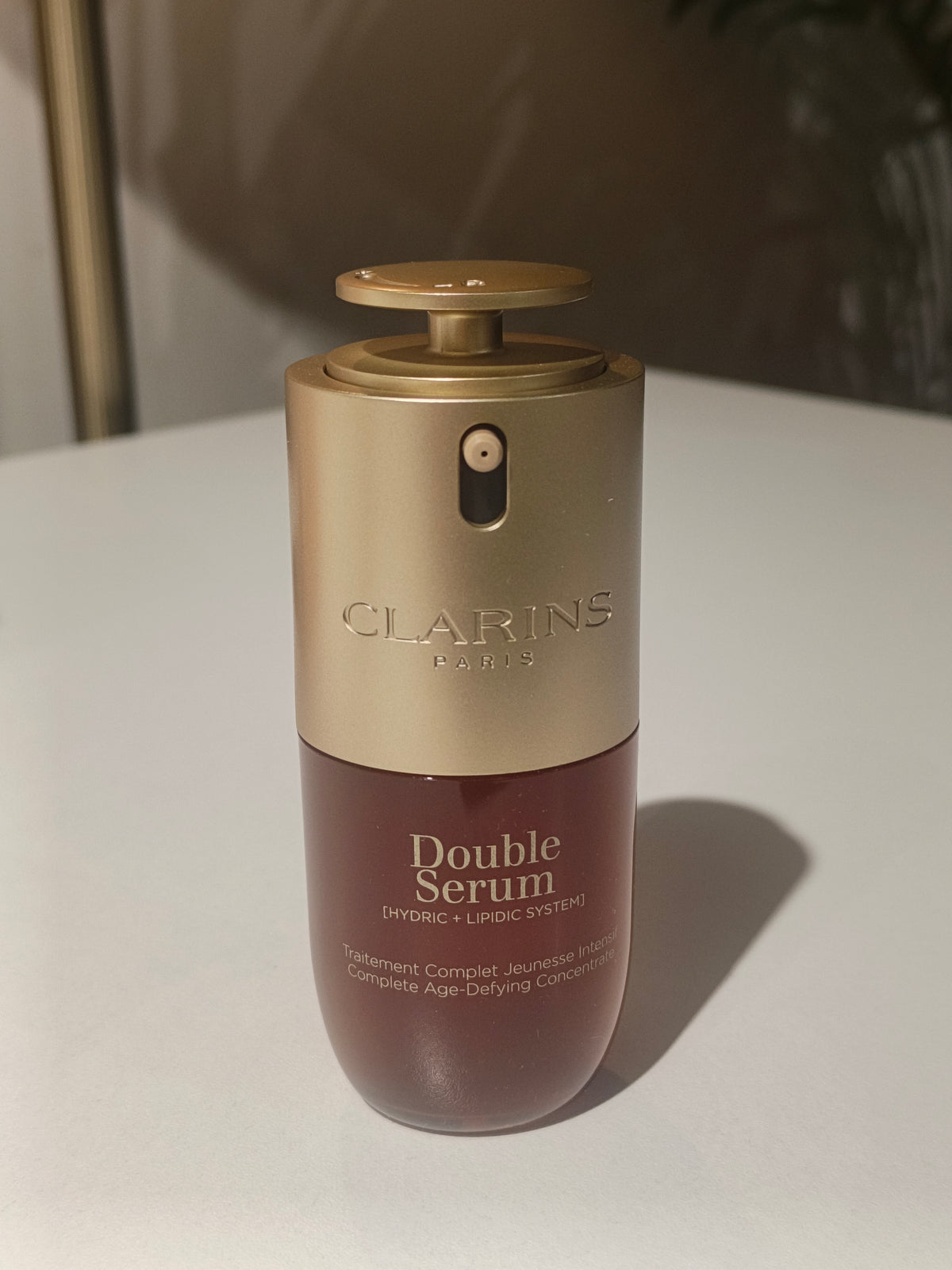 Clarins double face & eye serum set