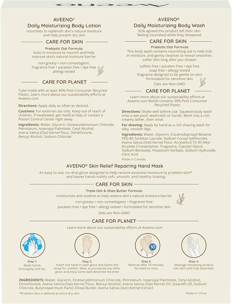 Aveeno Daily Moisture Gift Set