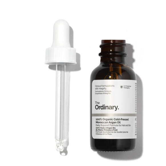 The ordinary %100 organic cold -pressed Moroccan argan oil