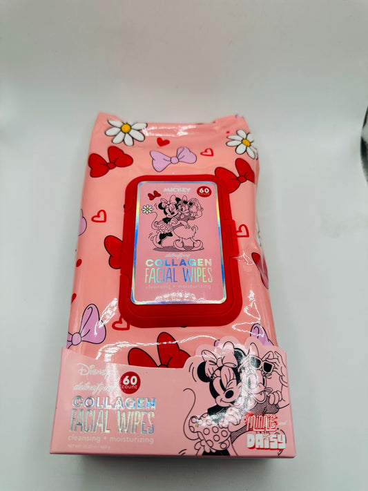 Disney Mickey and Minnie Mouse Collagen Facial Wipes