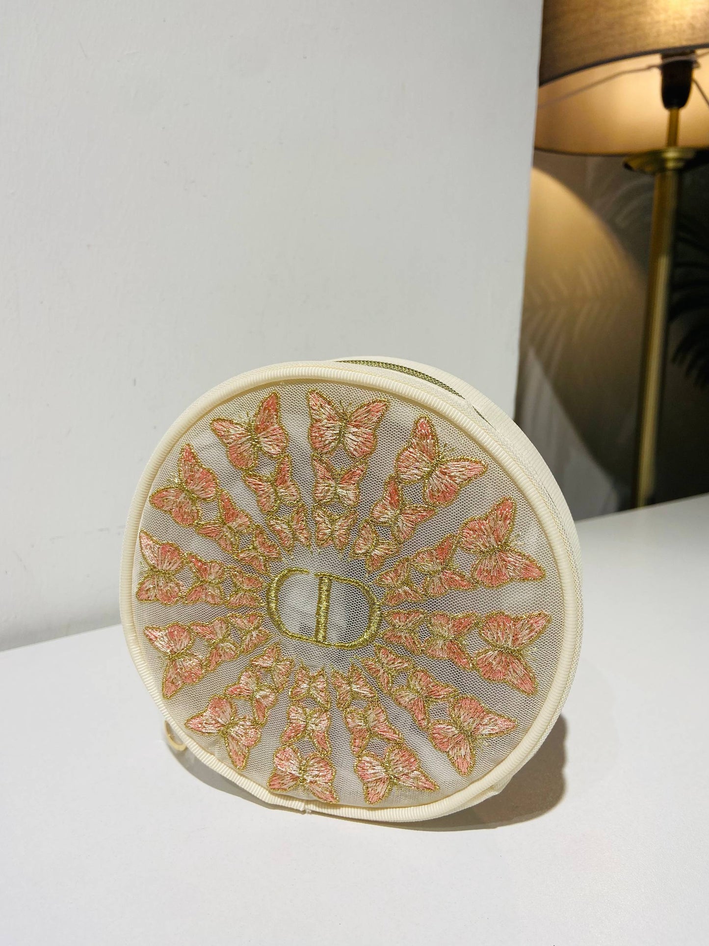 Dior makeup bag