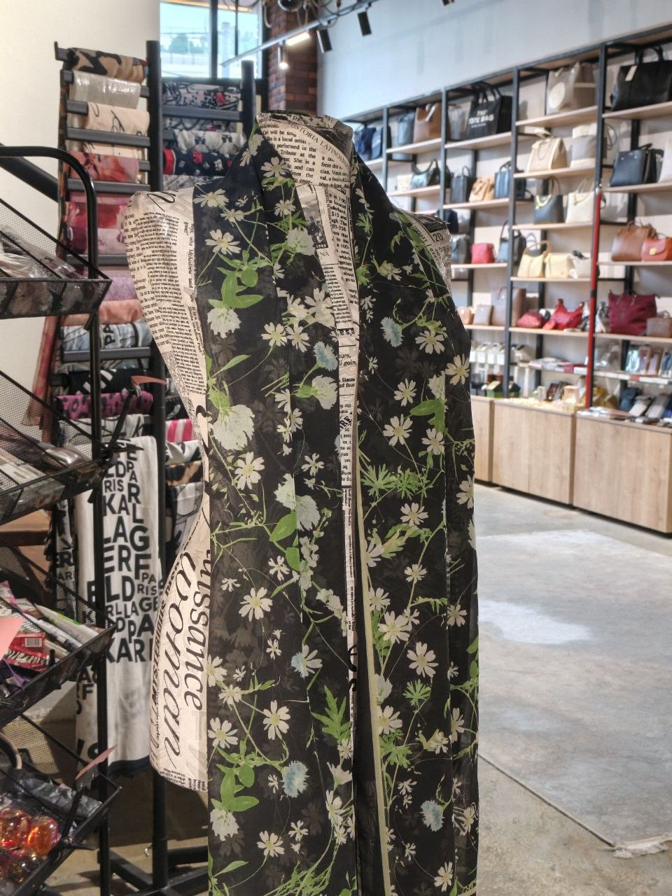 Karl Lagerfeld scarf