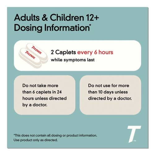 Tylenol pain reliever / fever reducer