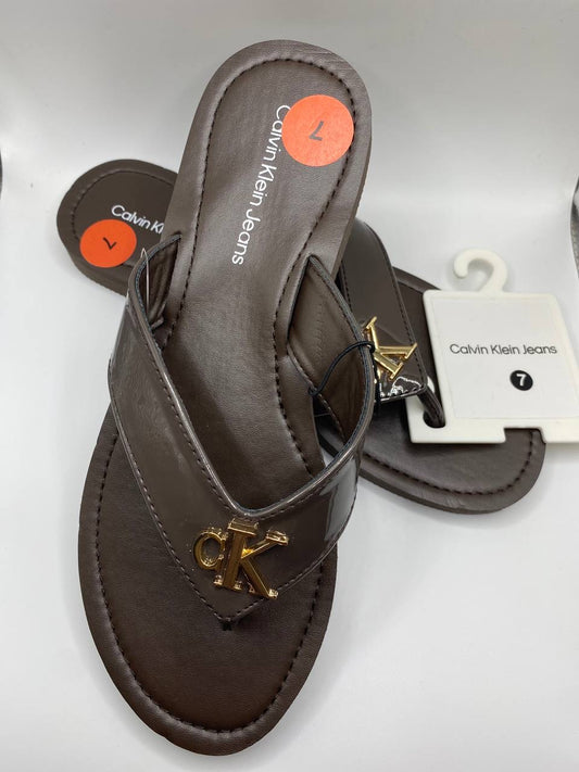 Calvin Klein sandal size 37.5