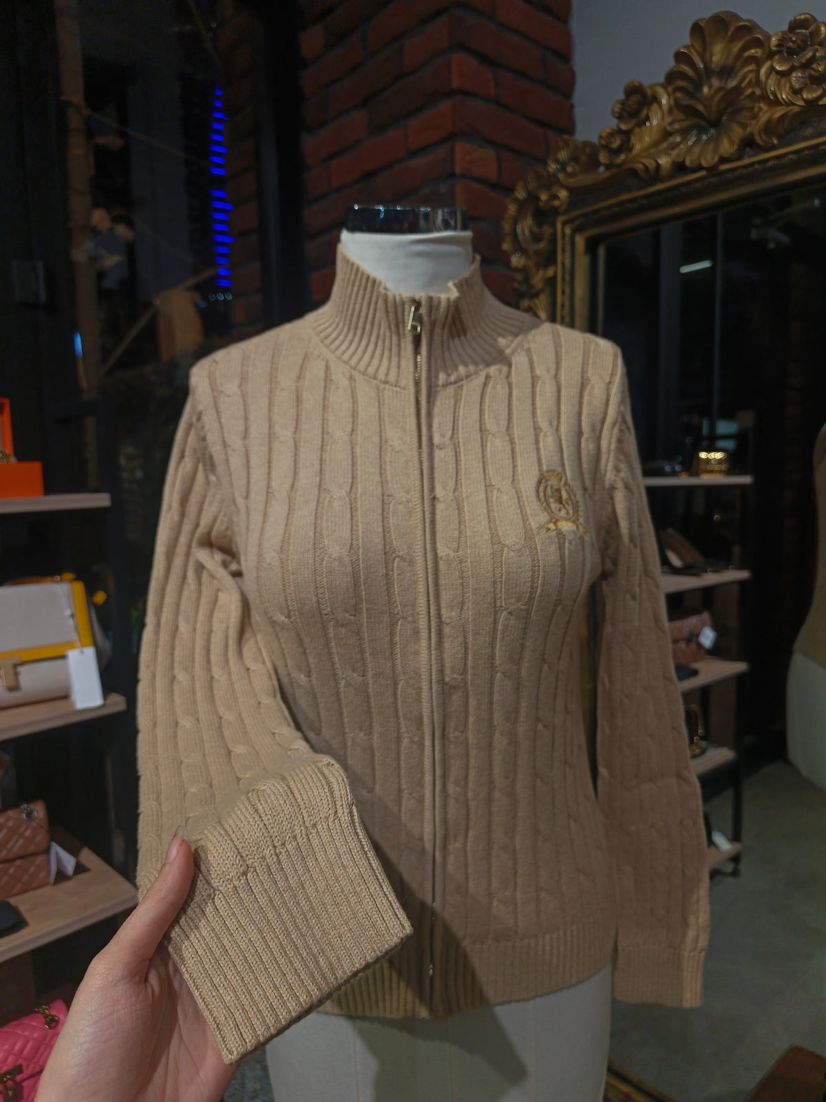 Tommy Hilfiger zipper sweater