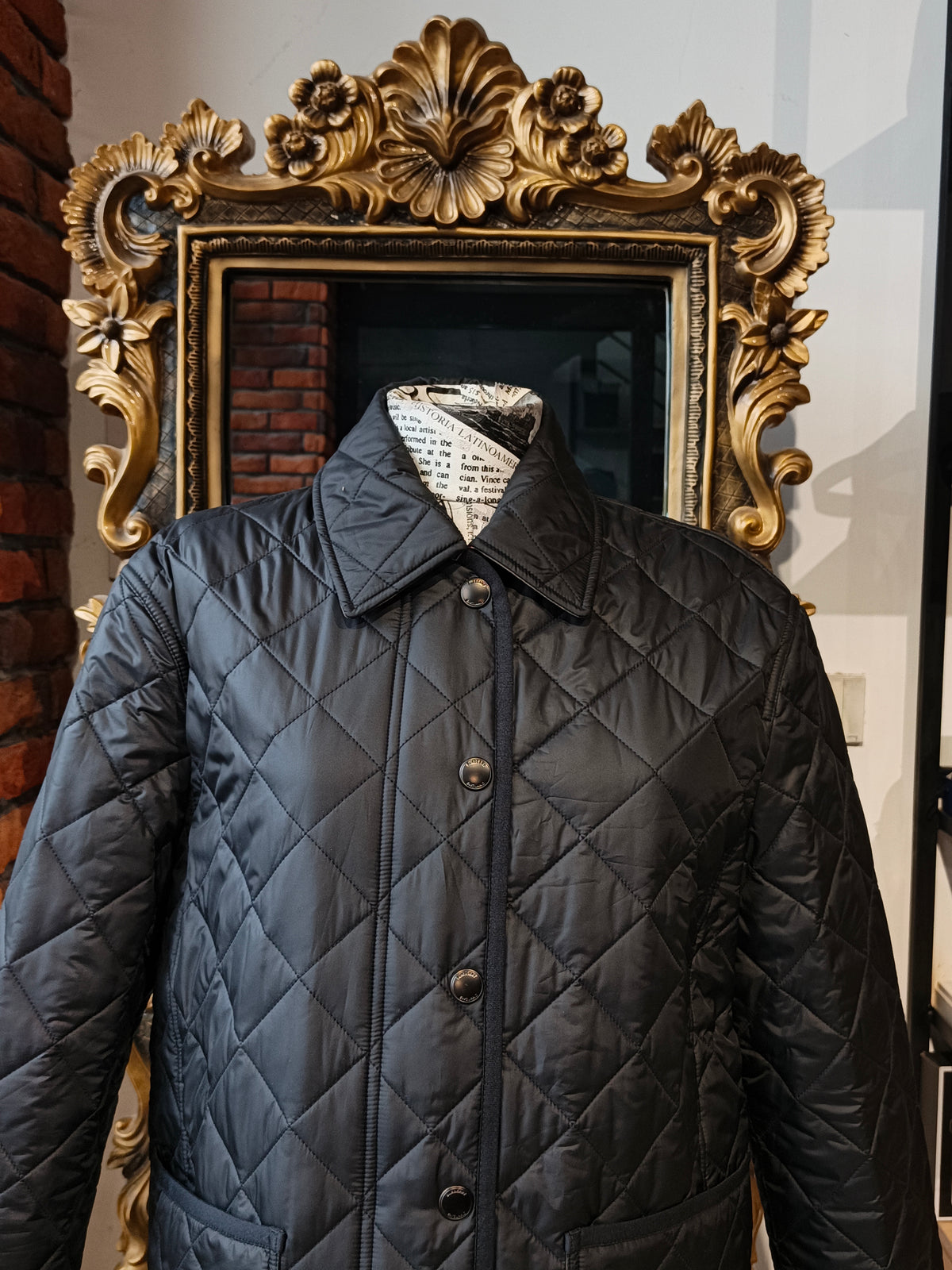 Burberry coat size medium