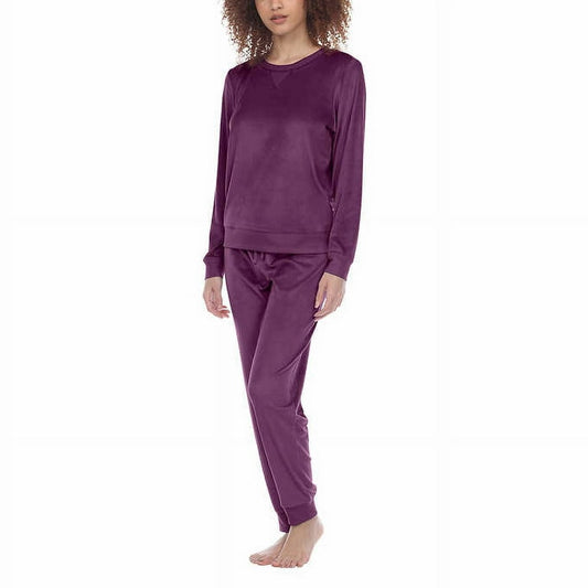 Honey dew maroon pajama set