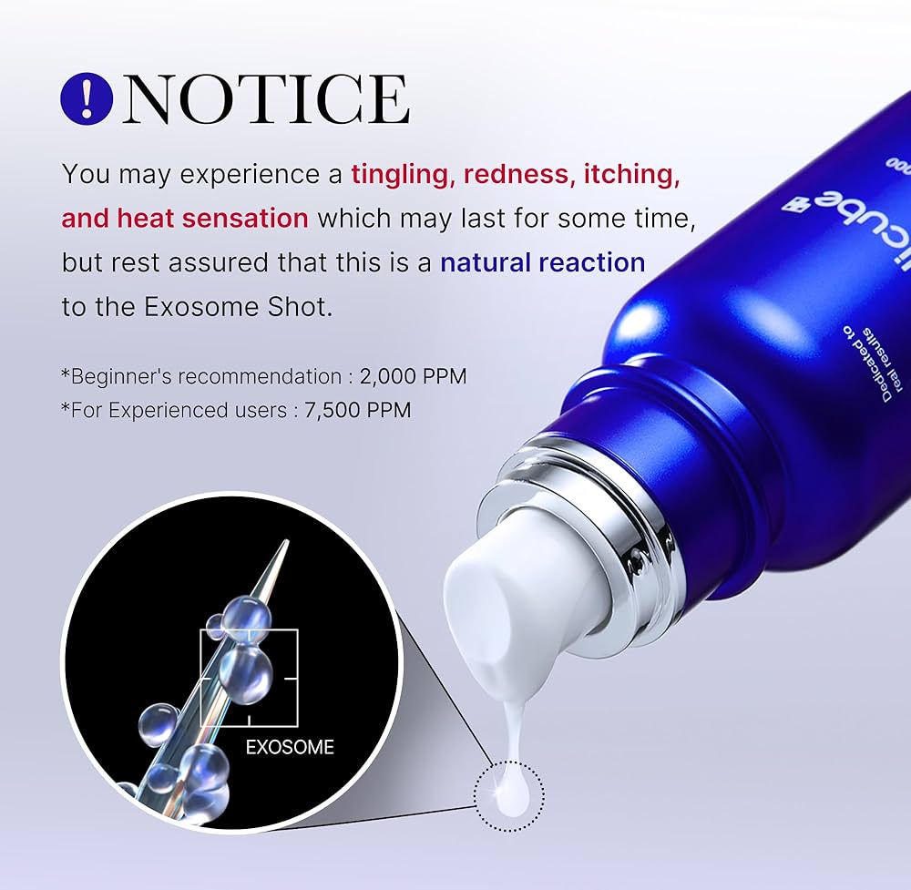 medicube Exosome Shot Zero 7500 PPM Spicule Facial Serum