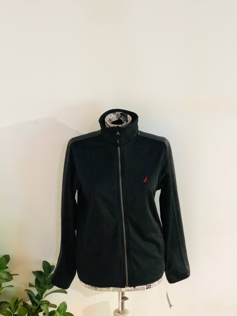 Nautica jacket with zipper