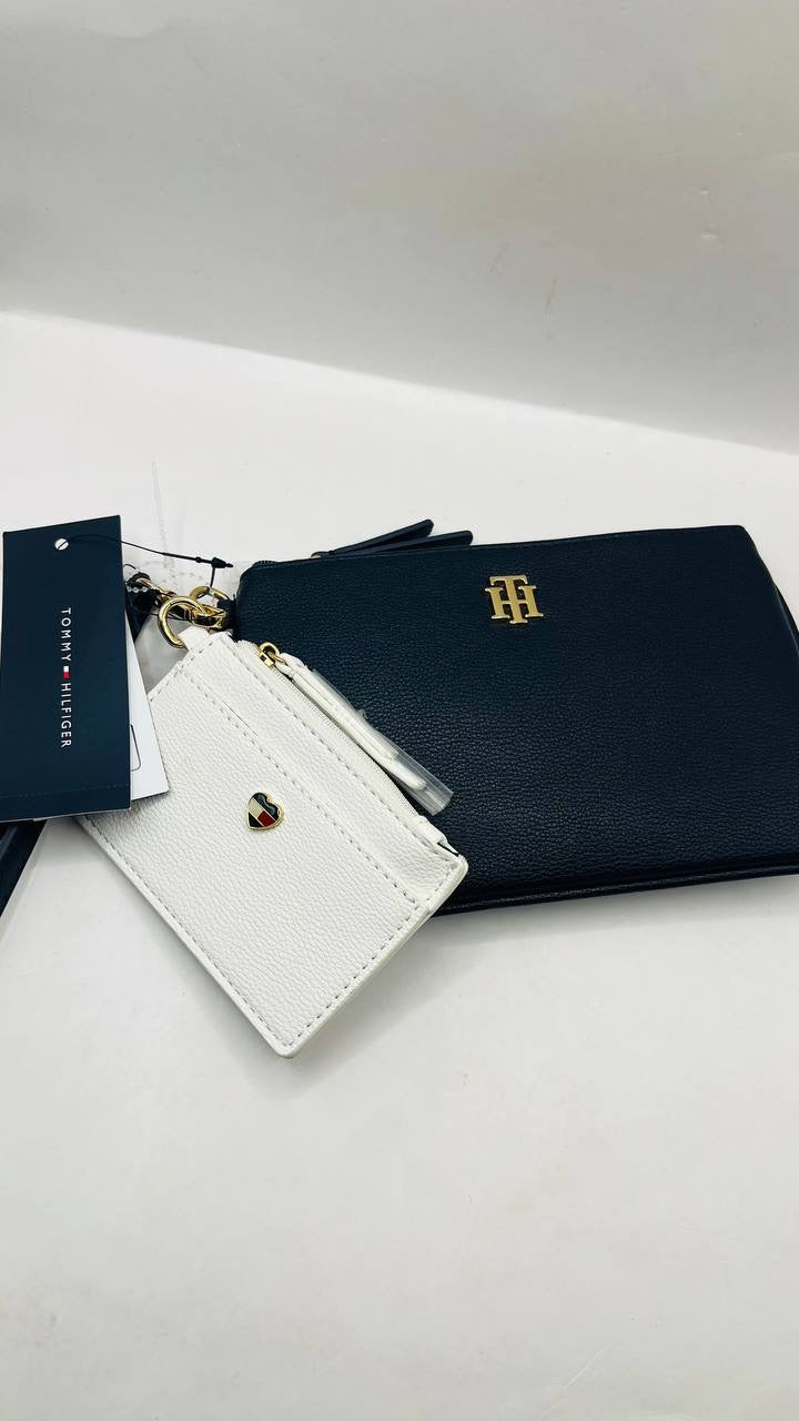 tommy hilfiger card holder and wallet