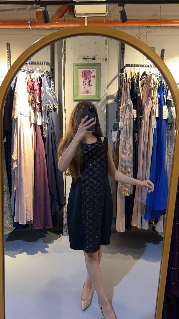 Connected apparel dress