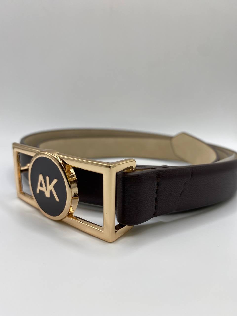 Anne Klein belt size small dark brown