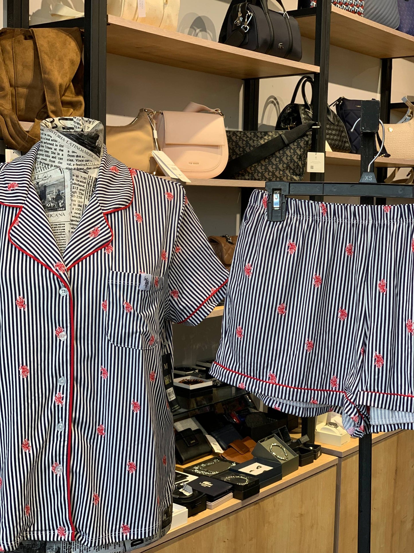 Us polo assn 3 piece pajama set