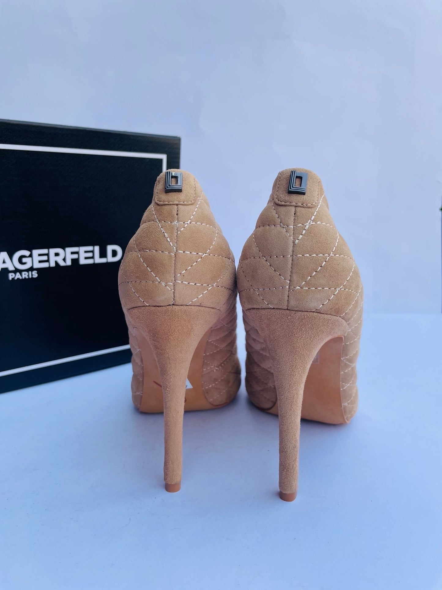 Karl Lagerfeld heels shoes