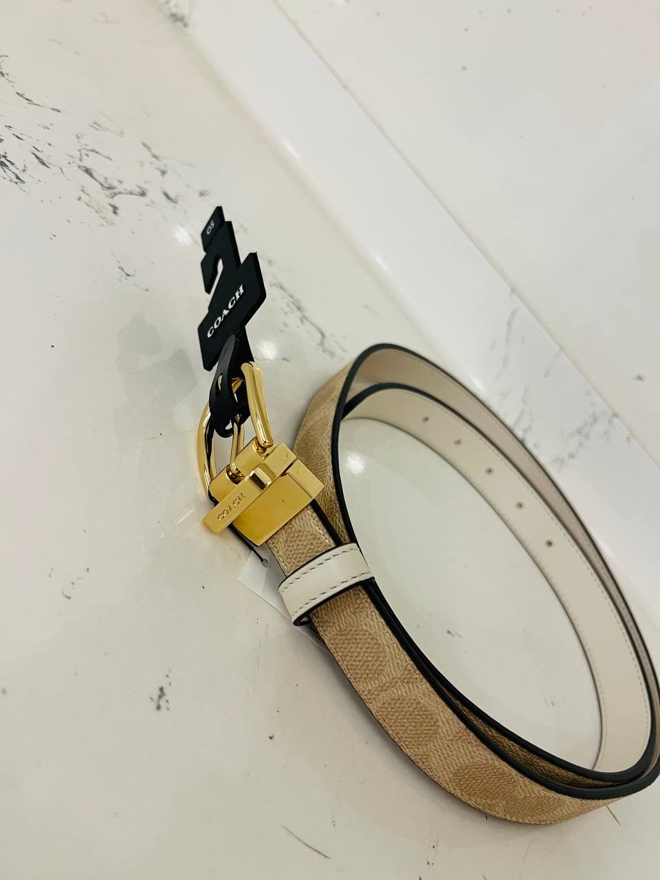 Coach belt one size
