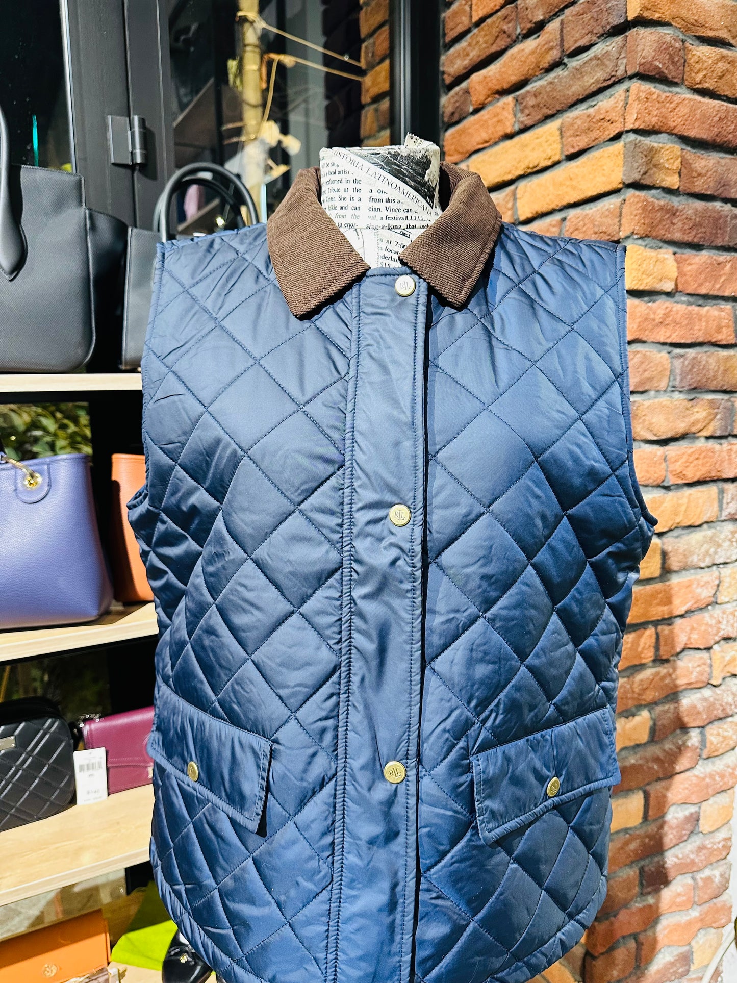 Ralph lauren vest size large