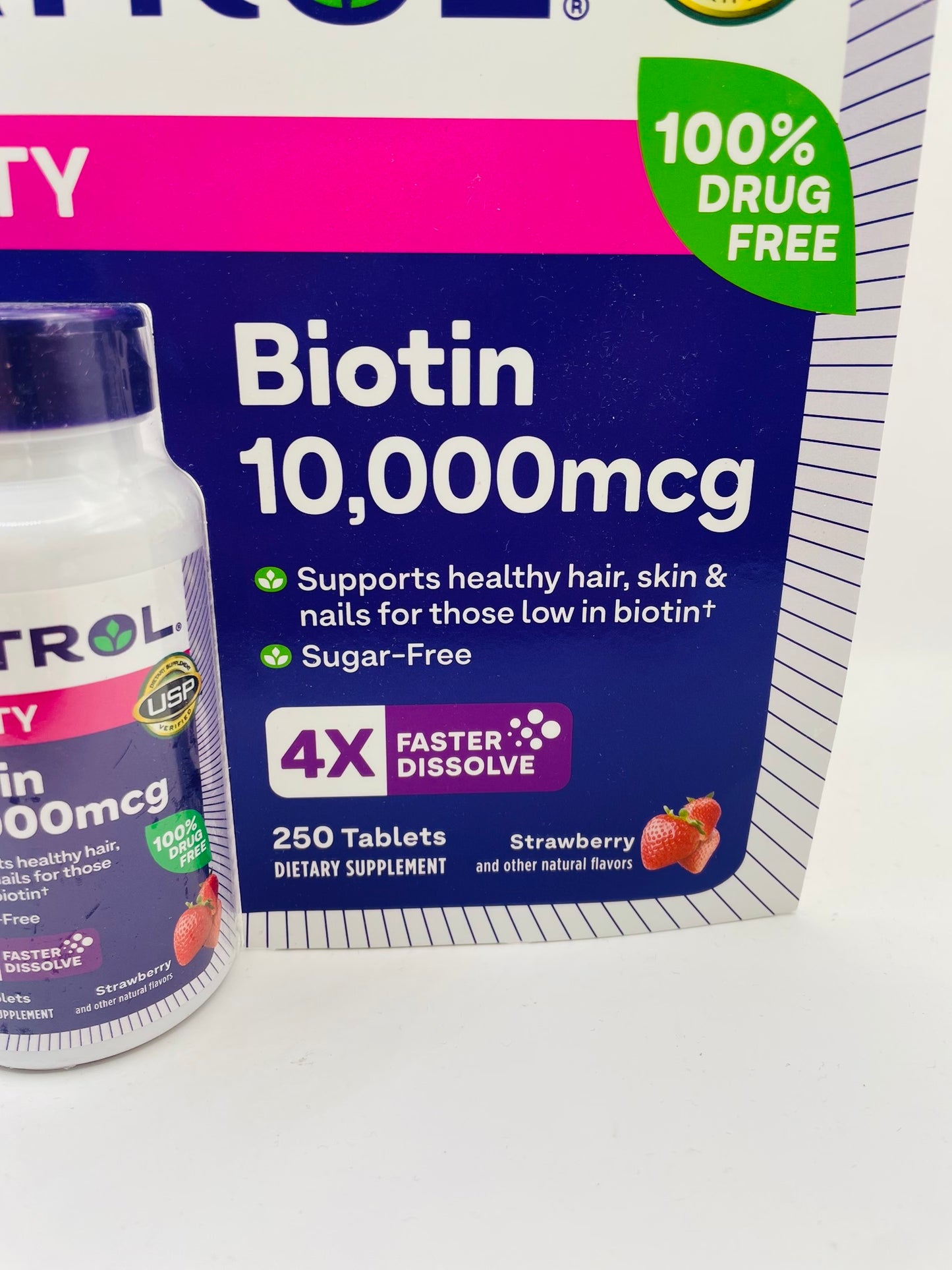 Natrol biotin 10,000 mcg