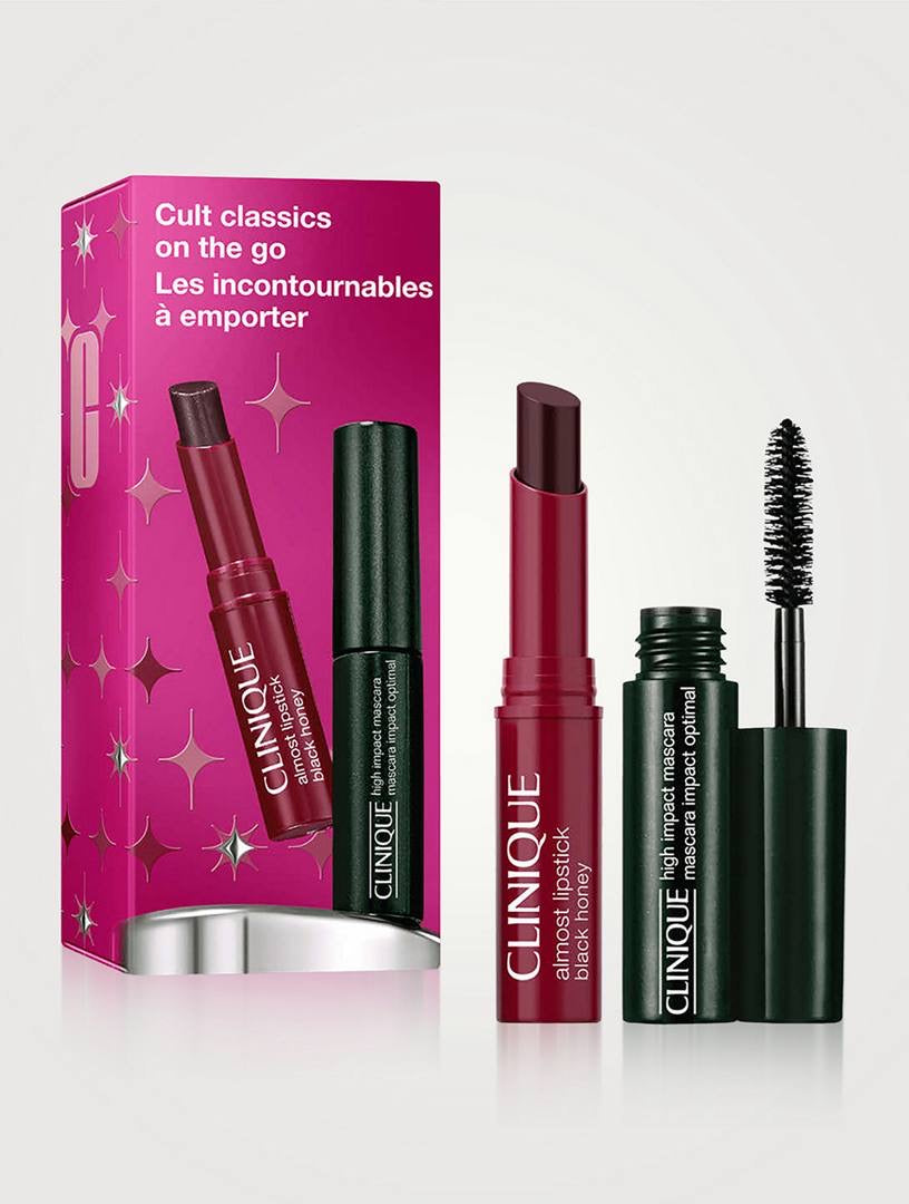 Clinique set Black honey lipstick & mascara