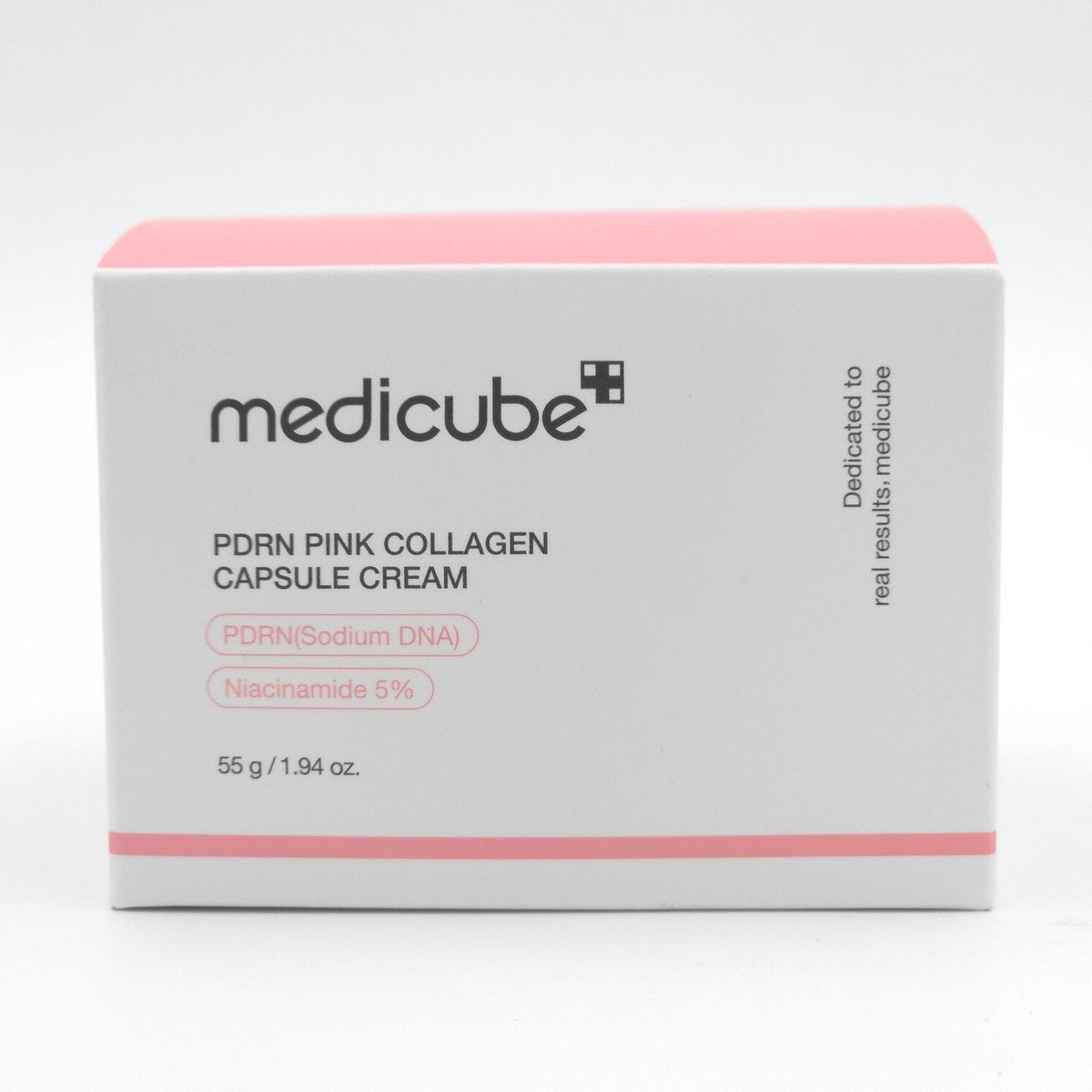 Medicube PDRN Pink Collagen Capsule Cream is a lightweight yet intensive hydrating cream that targets dull, uneven skin tone while restoring radiance and elasticity