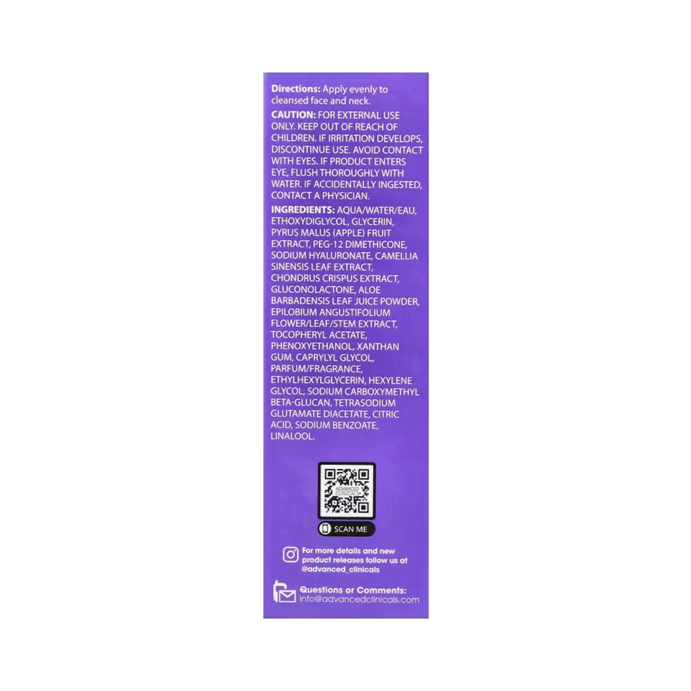 Advanced Clinicals Hyaluronic Serum