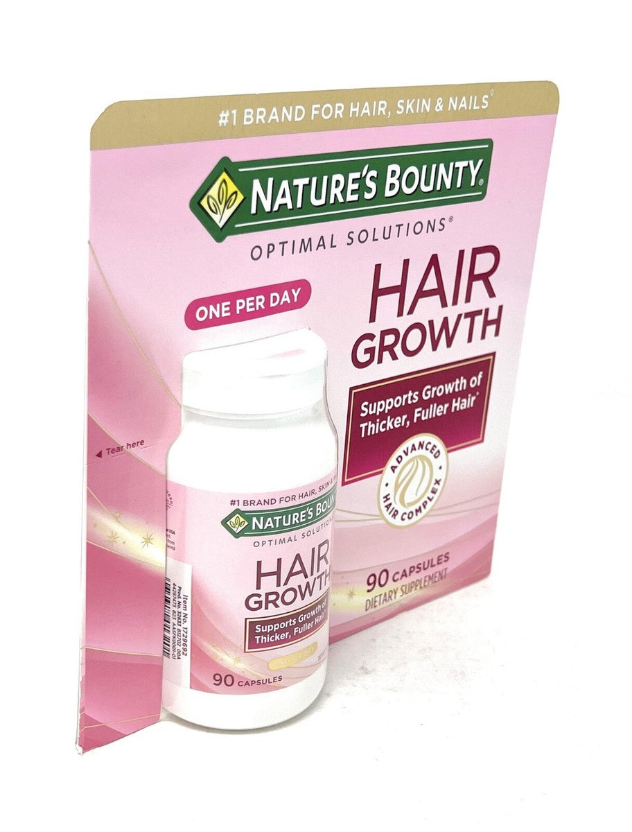 Nature bounty hair growth 90 capsules