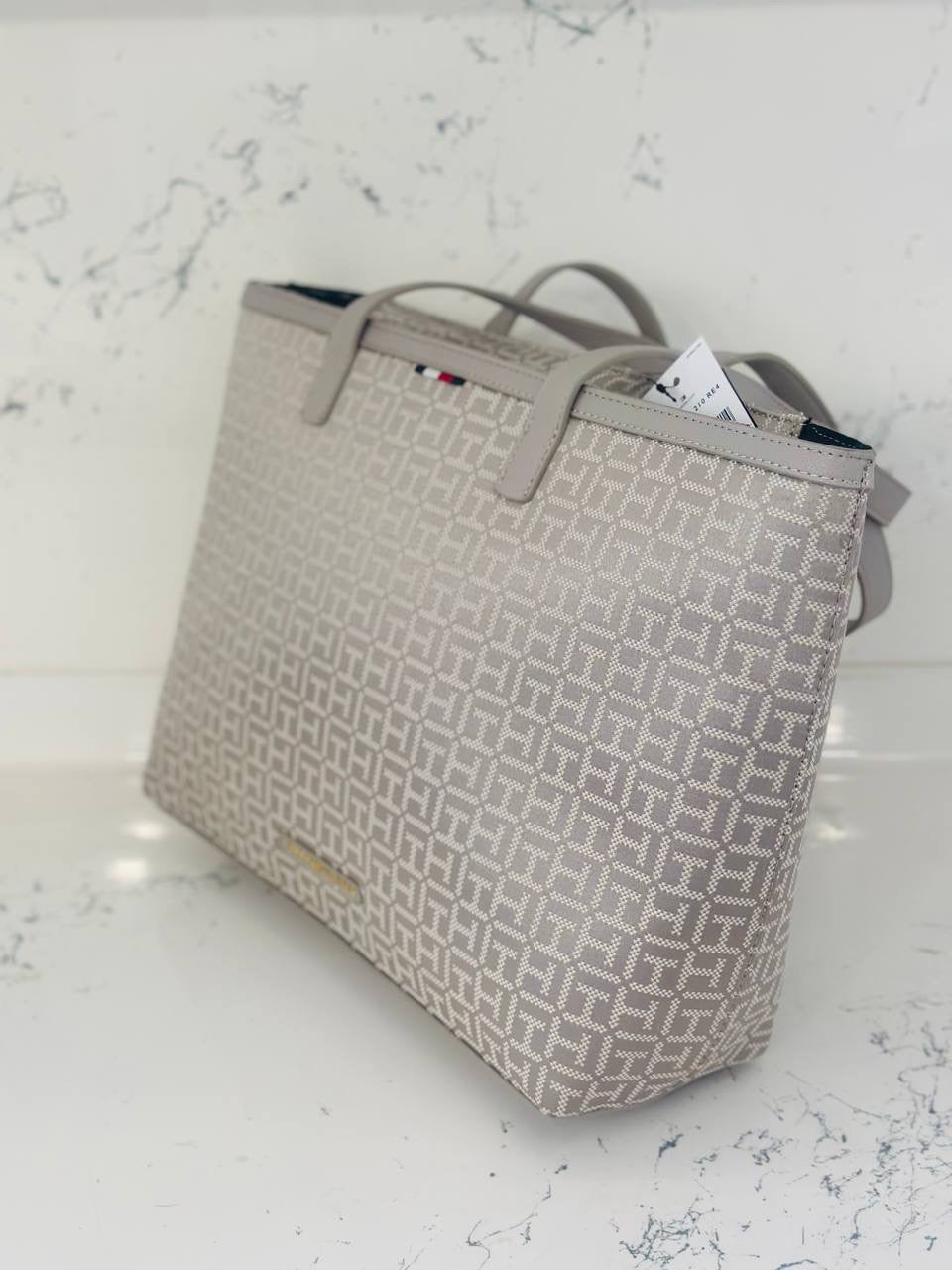 Tommy Hilfiger grey tote bag