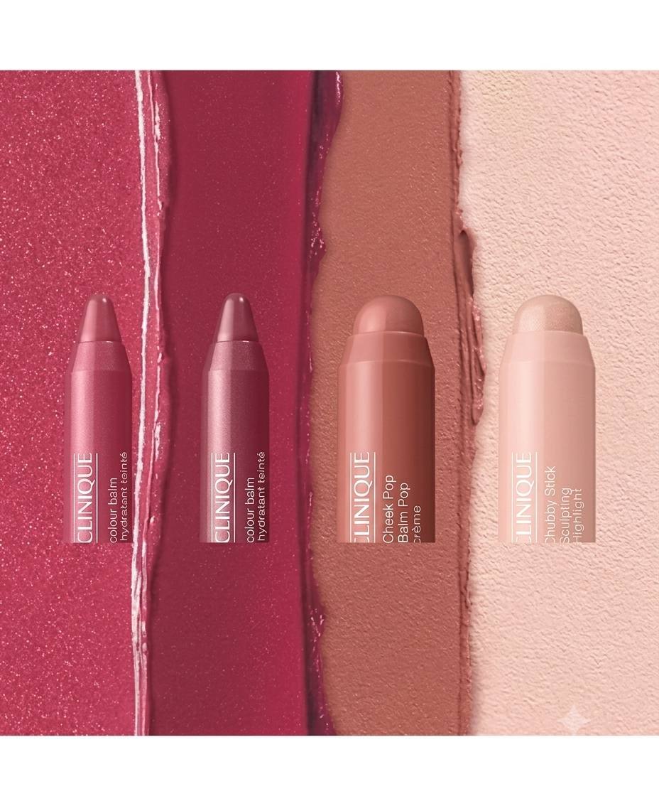 Clinique 4-Pc. Chubby Lip + Cheek Makeup Set