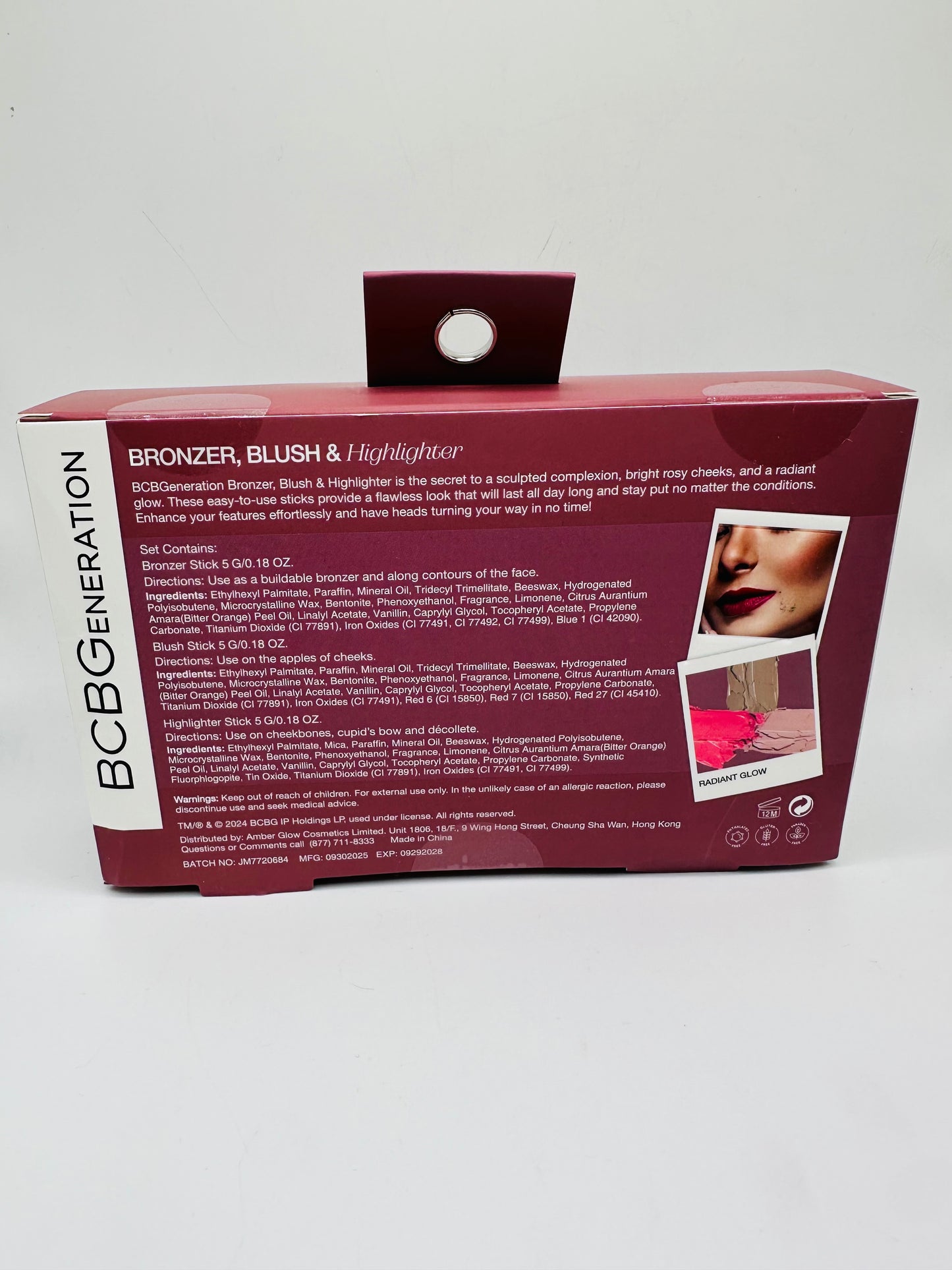 BCBGeneration Radiant Glow Bronzer, Blush & Highlighter set