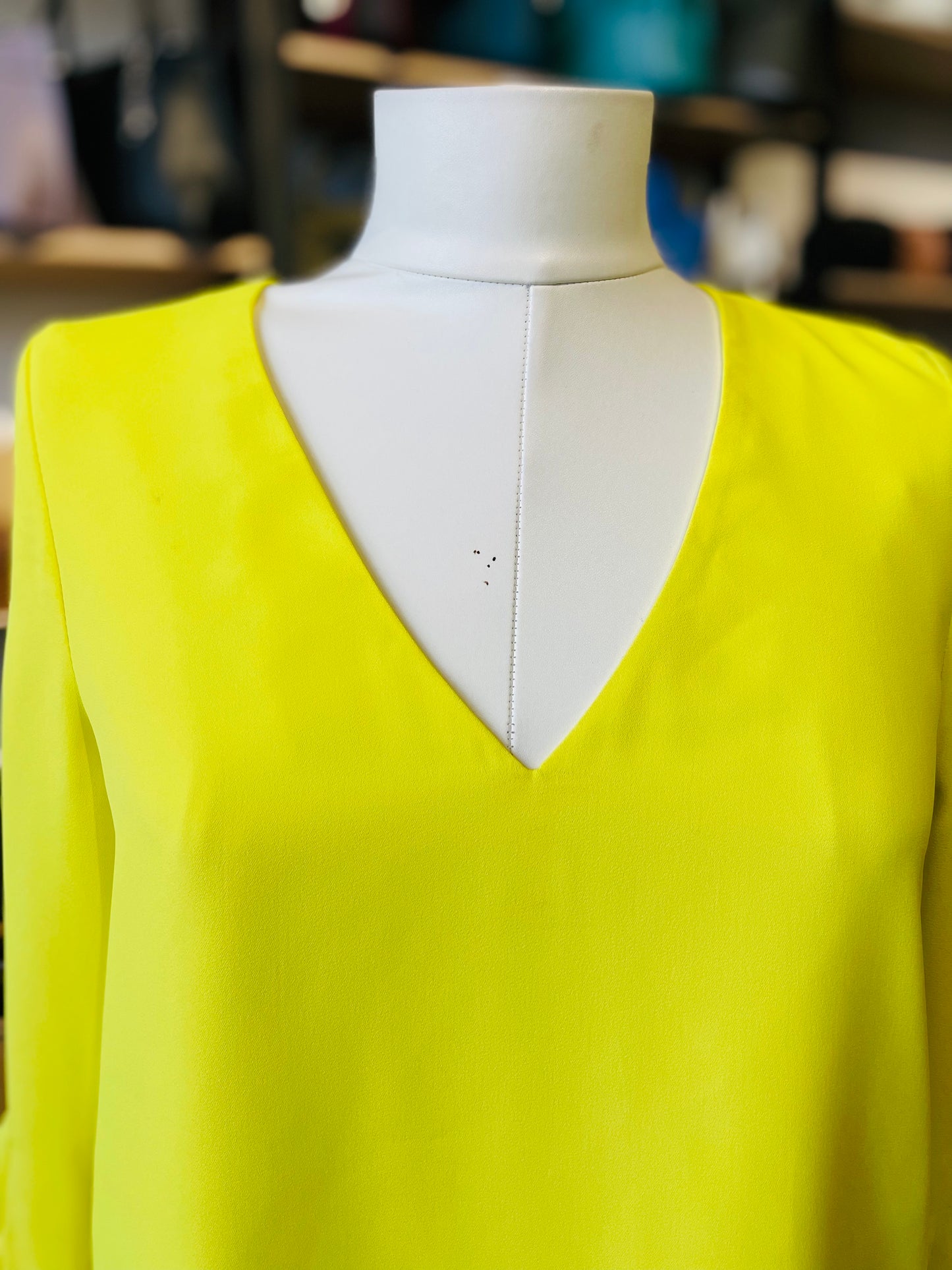 Vince camuto yellow top