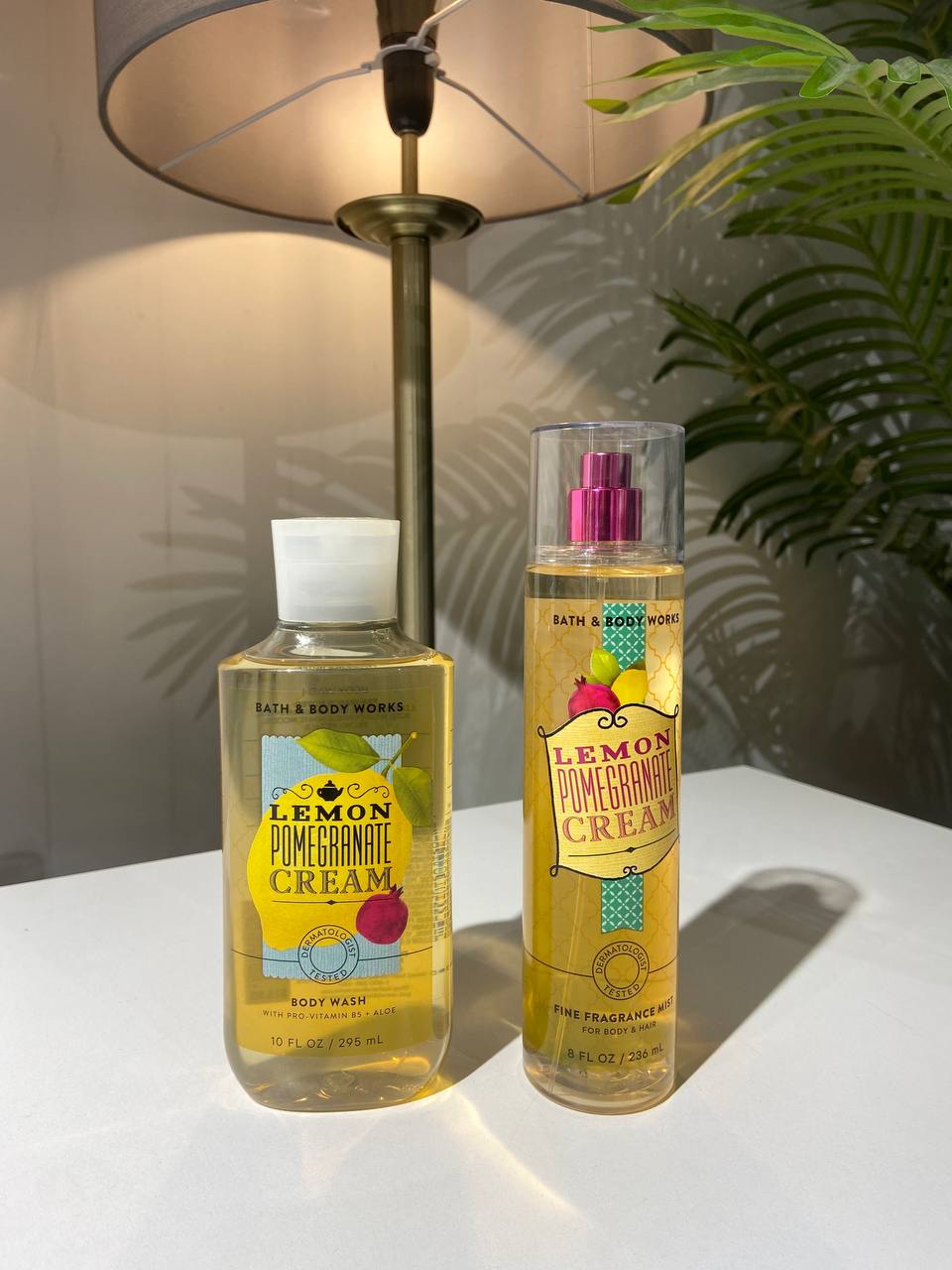 Bath and body works fine fragrance mist & body wash set
