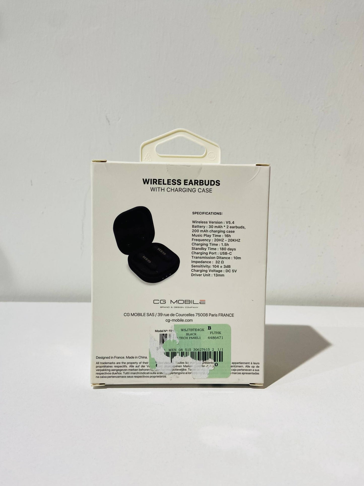 Guess wireless Earbuds with charging case