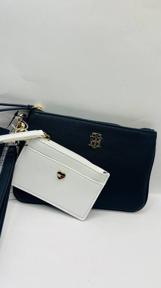 tommy hilfiger card holder and wallet
