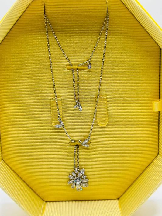 Swarovski Gema Layered Necklace