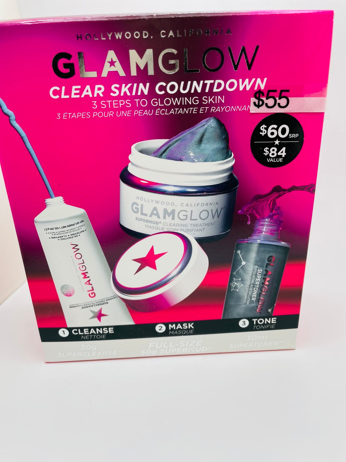 Glam glow set