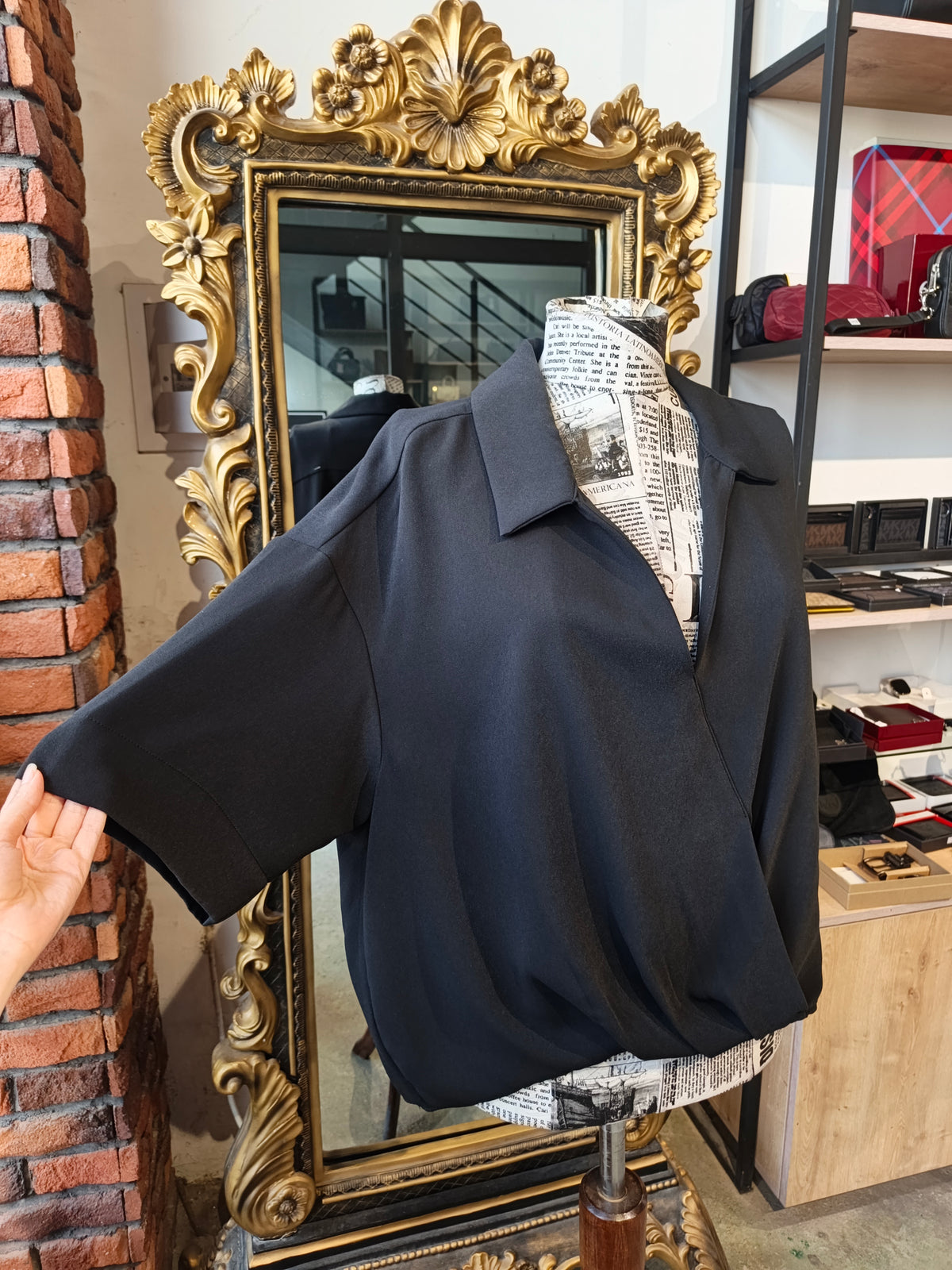 Calvin Klein blouse shirt size Large