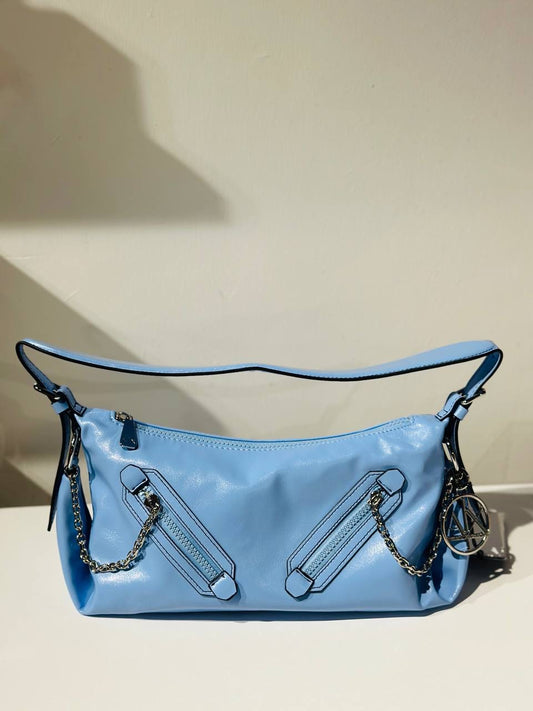 Armani exchange light blue bag