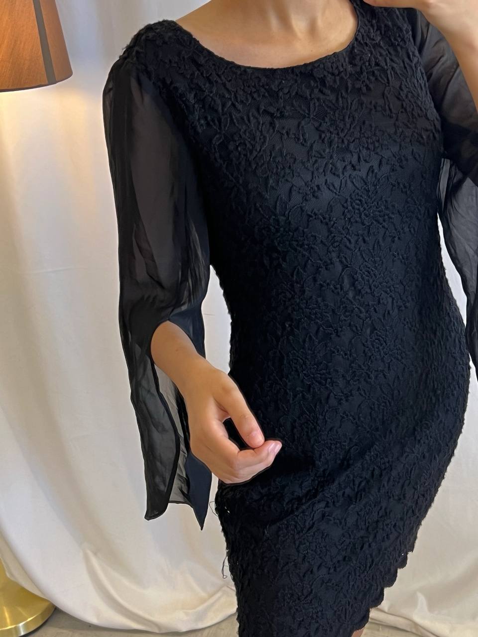 Connected apparel dress