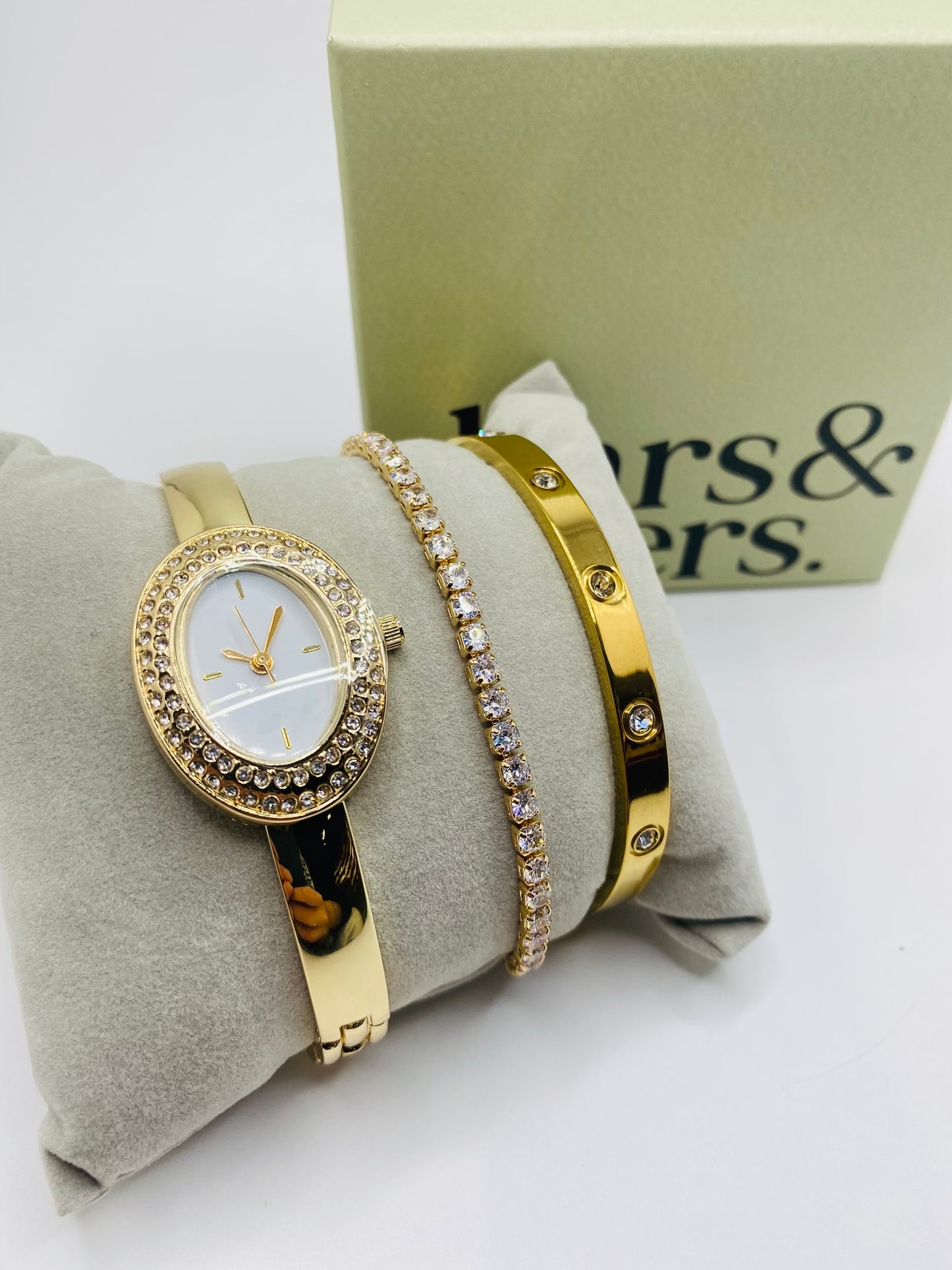 Liars & Lovers three-piece watch & bracelet set