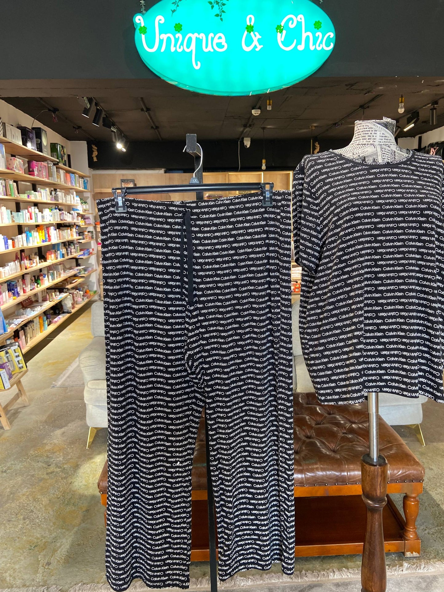 Calvin klein pajama set
