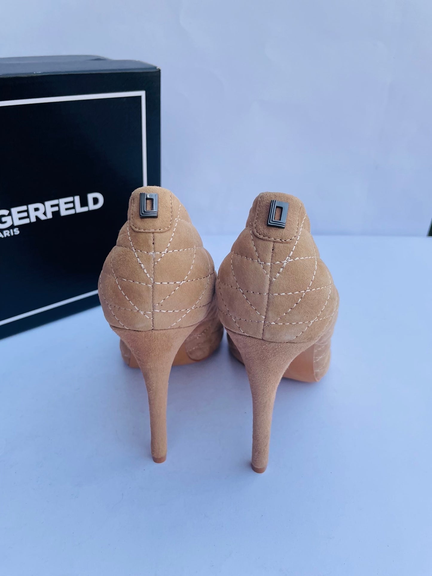 Karl Lagerfeld heels shoes