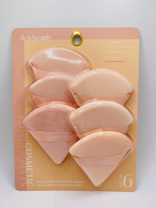 Dew Beauty triangular cosmetic powder puffs