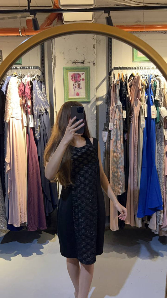 Connected apparel dress