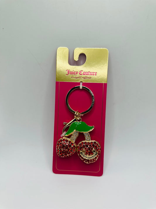 Juice couture cherry keychain