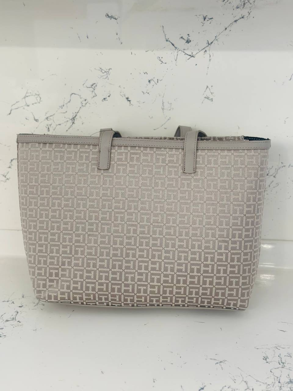 Tommy Hilfiger grey tote bag