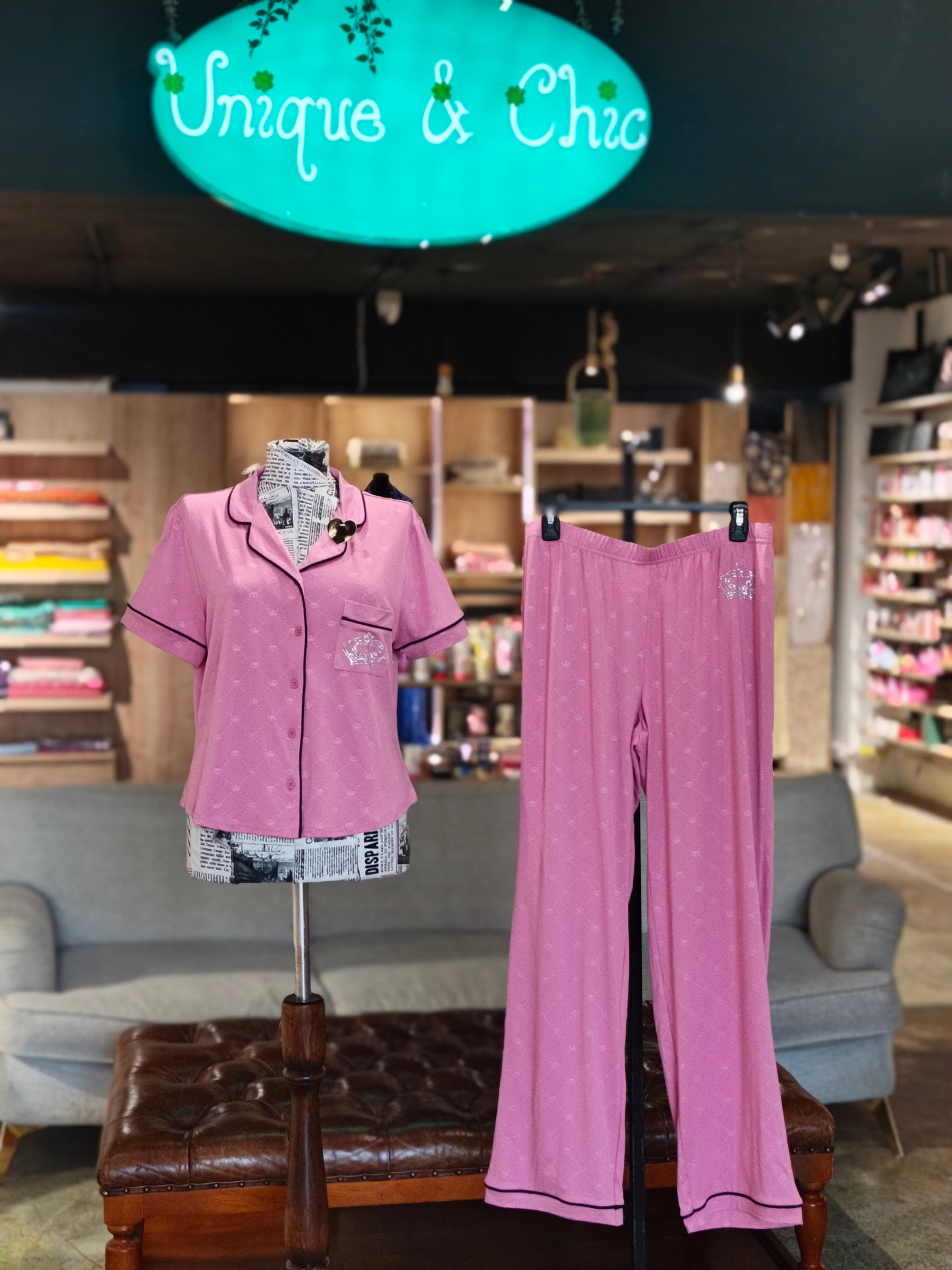 Juicy couture pajama set size medium