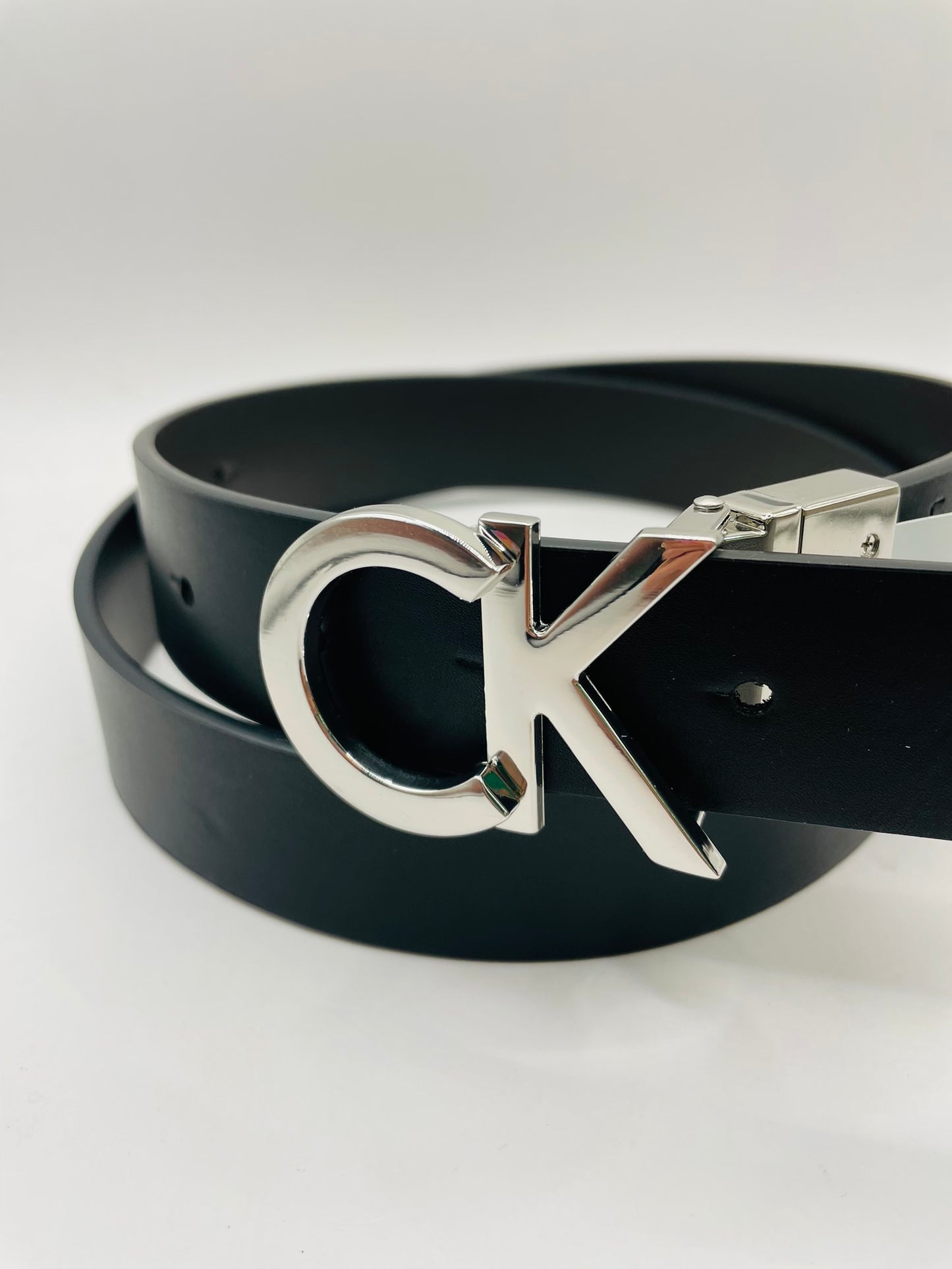 Calvin Klein reversible belt black & dark brown