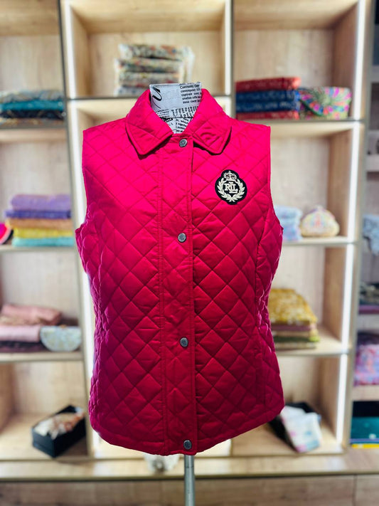 Ralph Lauren pink vest