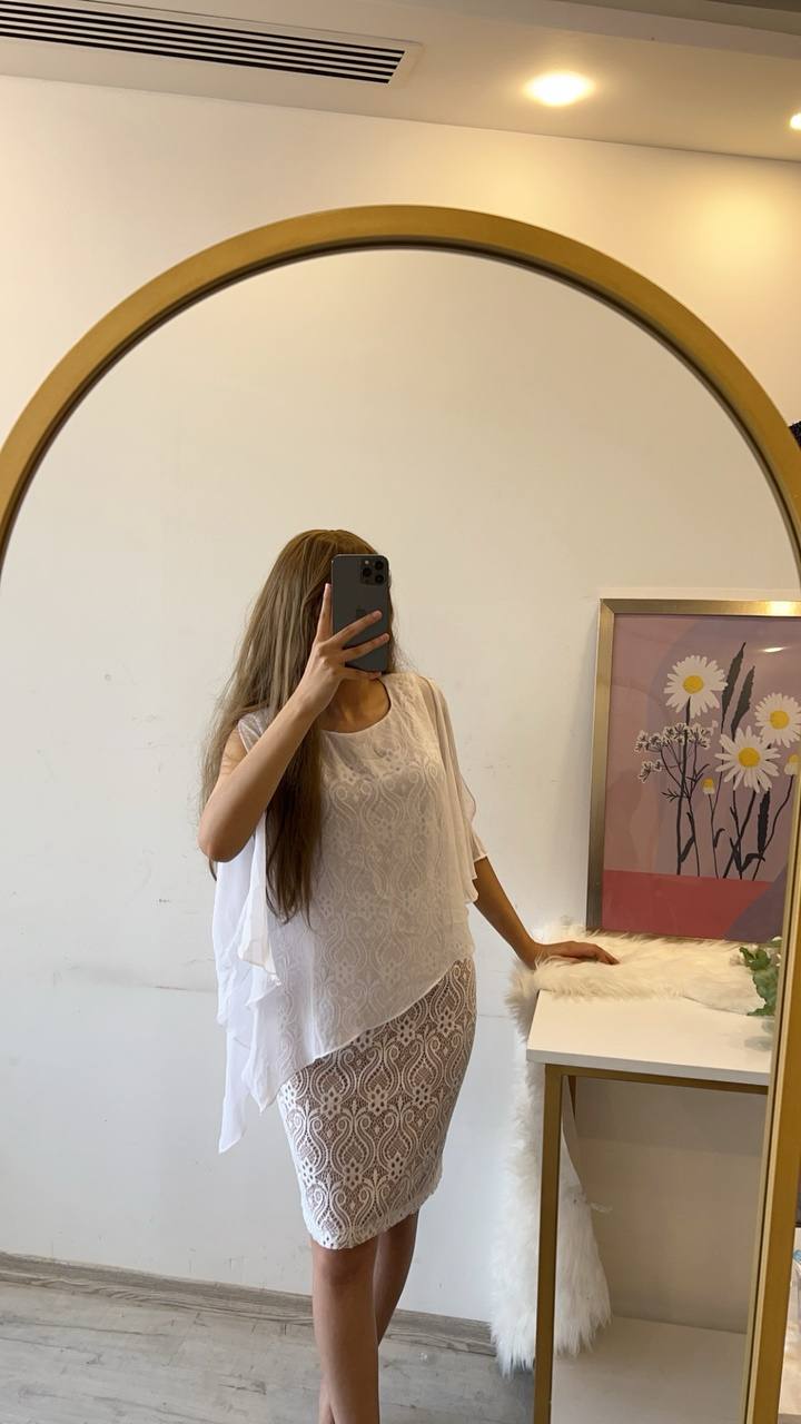 Connected apparel dress