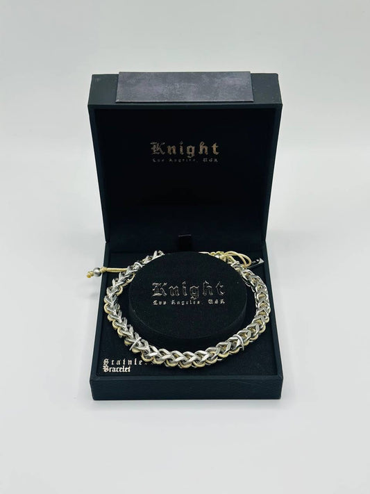 Knight Los Angeles stainless steel chain bracelet